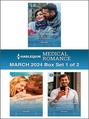 cover image of Harlequin Medical Romance March 2024 – Box Set 1 of 2